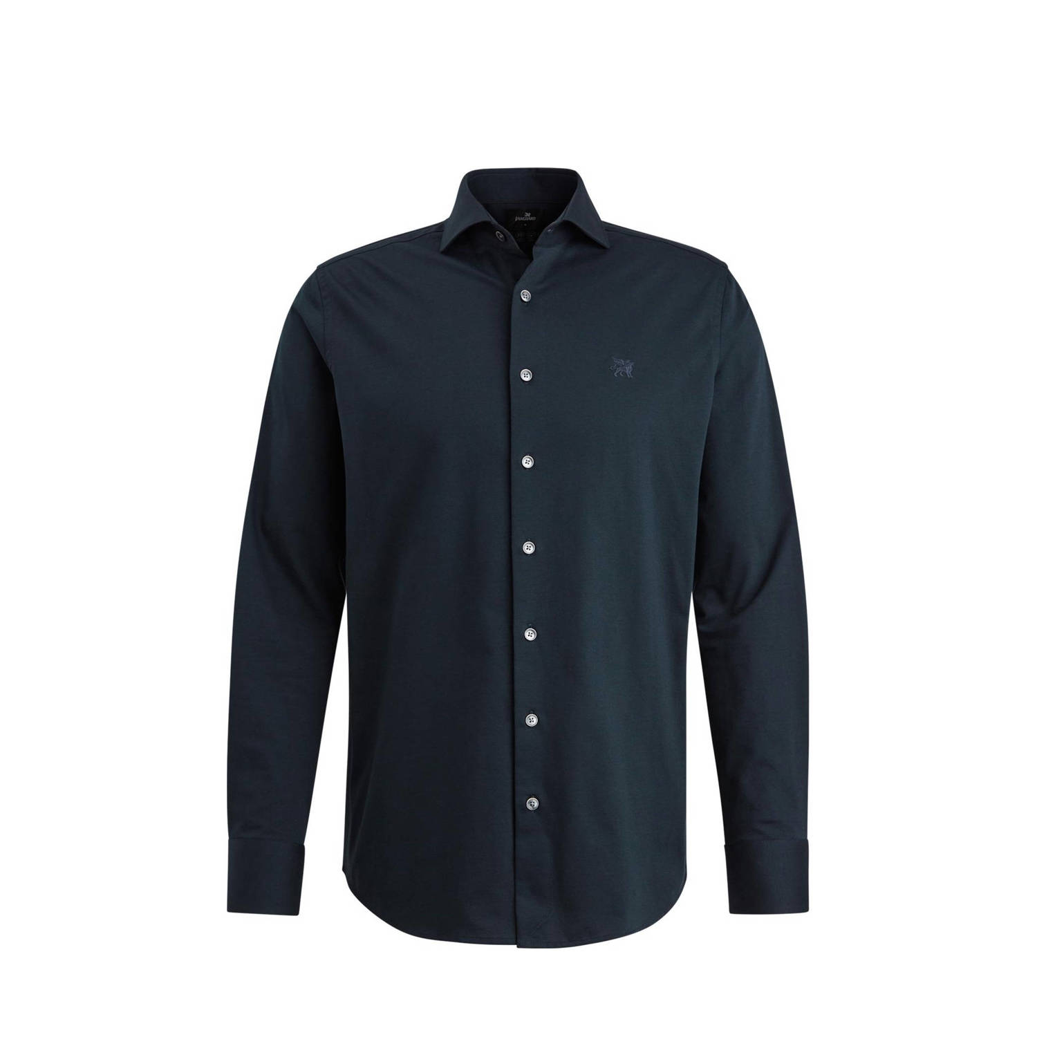 Vanguard slim fit overhemd donkerblauw