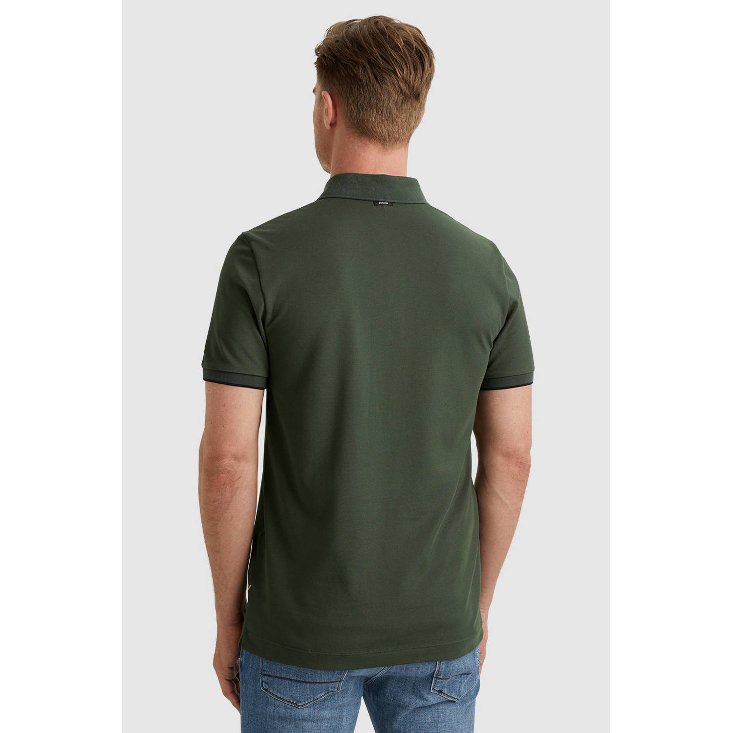Vanguard regular fit polo donkergroen