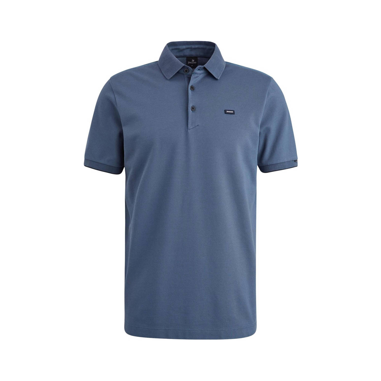 Vanguard regular fit polo blauw
