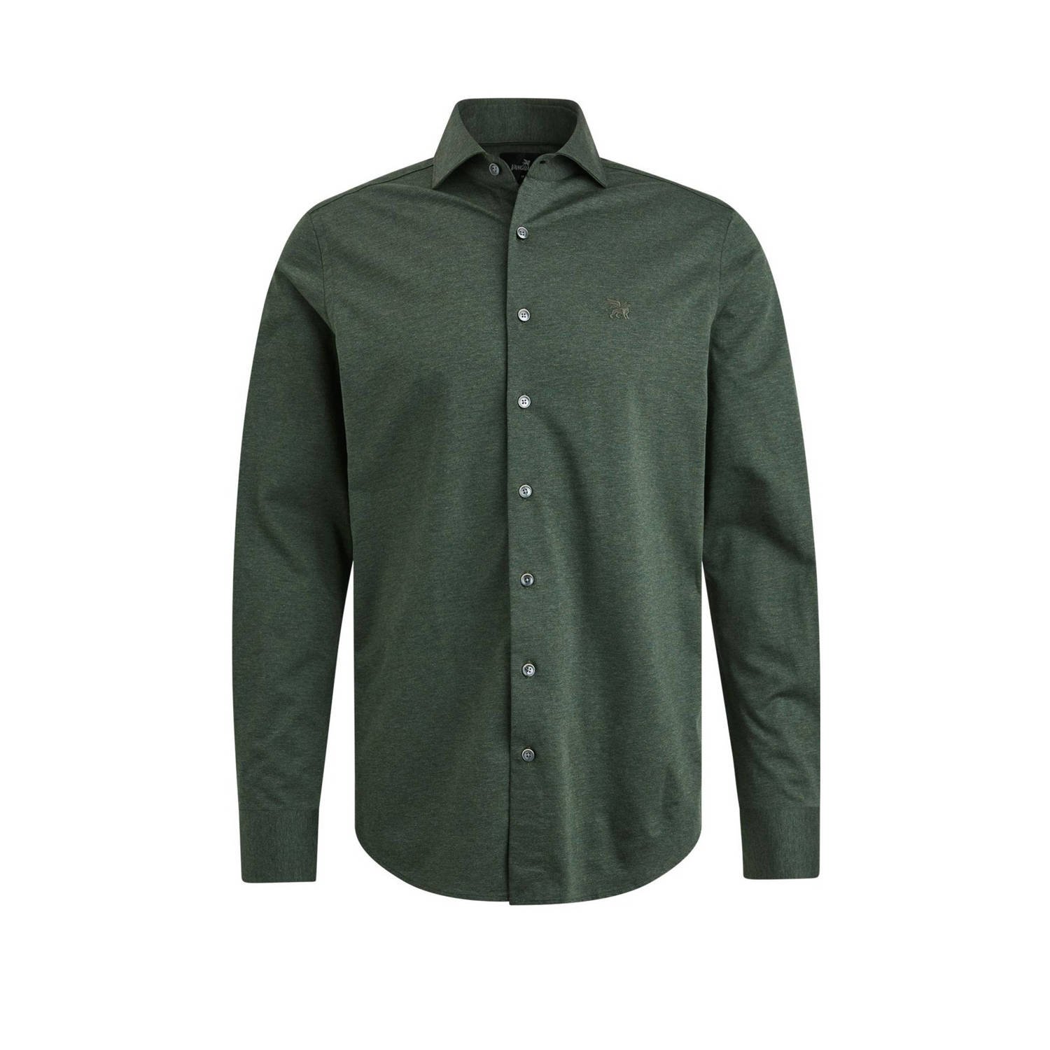 Vanguard Veelzijdig Jersey Lange Mouw Shirt Green Heren