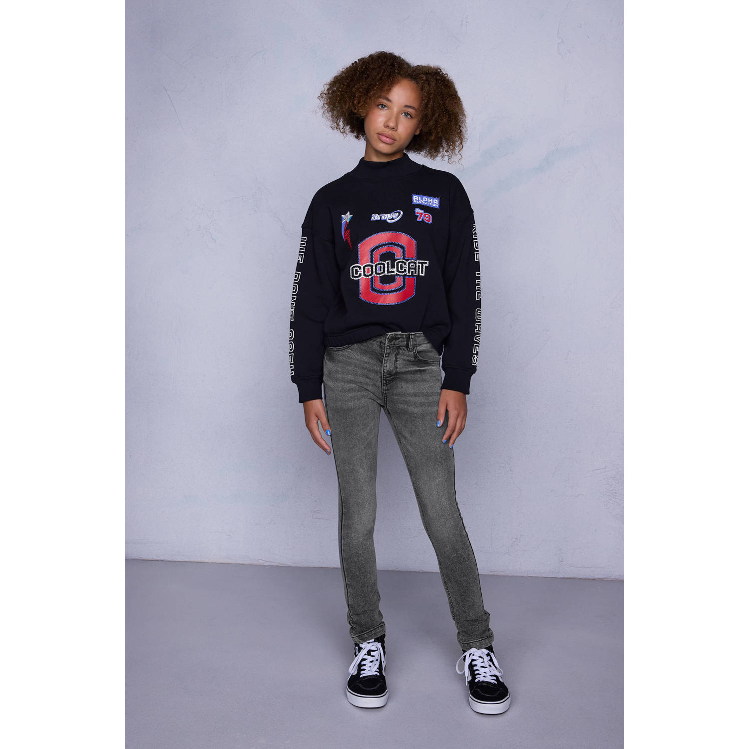 Coolcat Skinny Jeans Doris Grijs