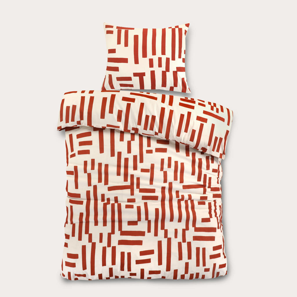 NOUS Living katoenen dekbedovertrek 1-persoons (140x220 cm)