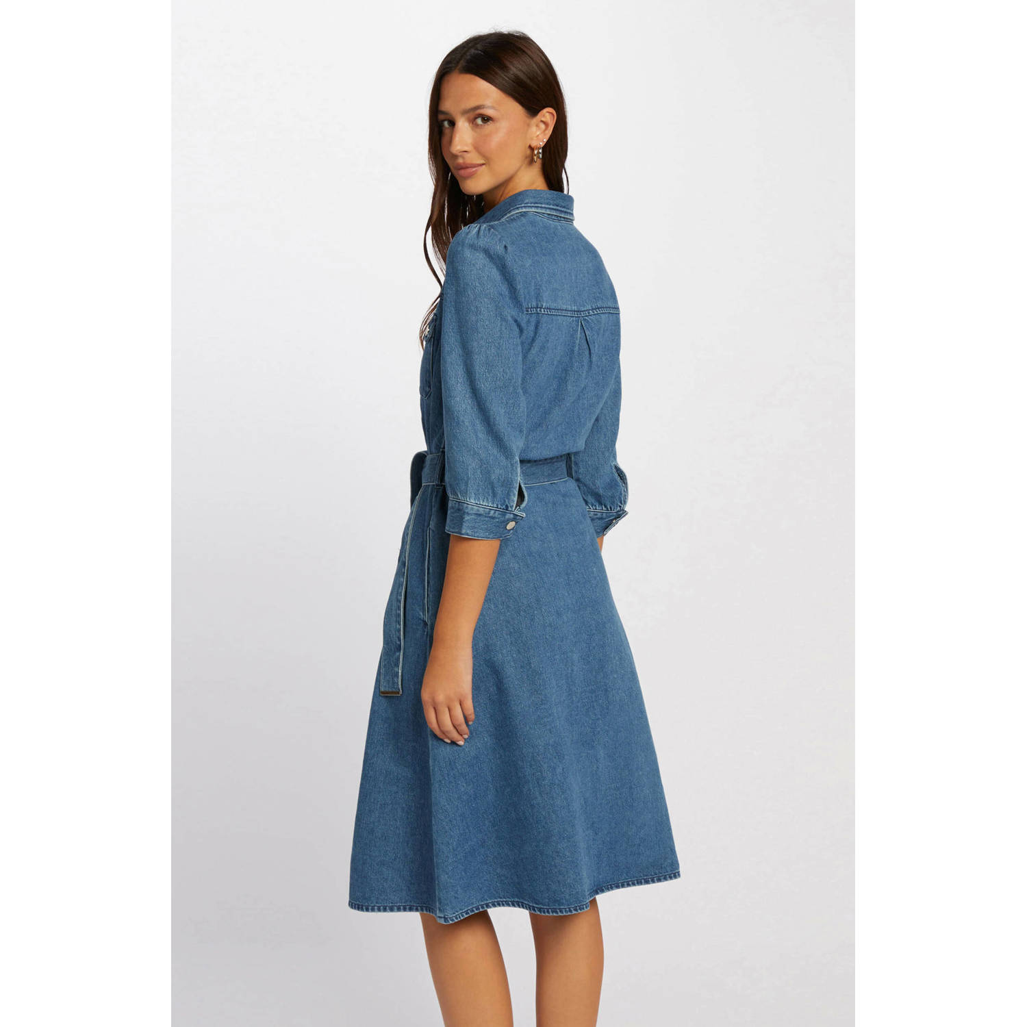 Morgan spijkerjurk blue denim
