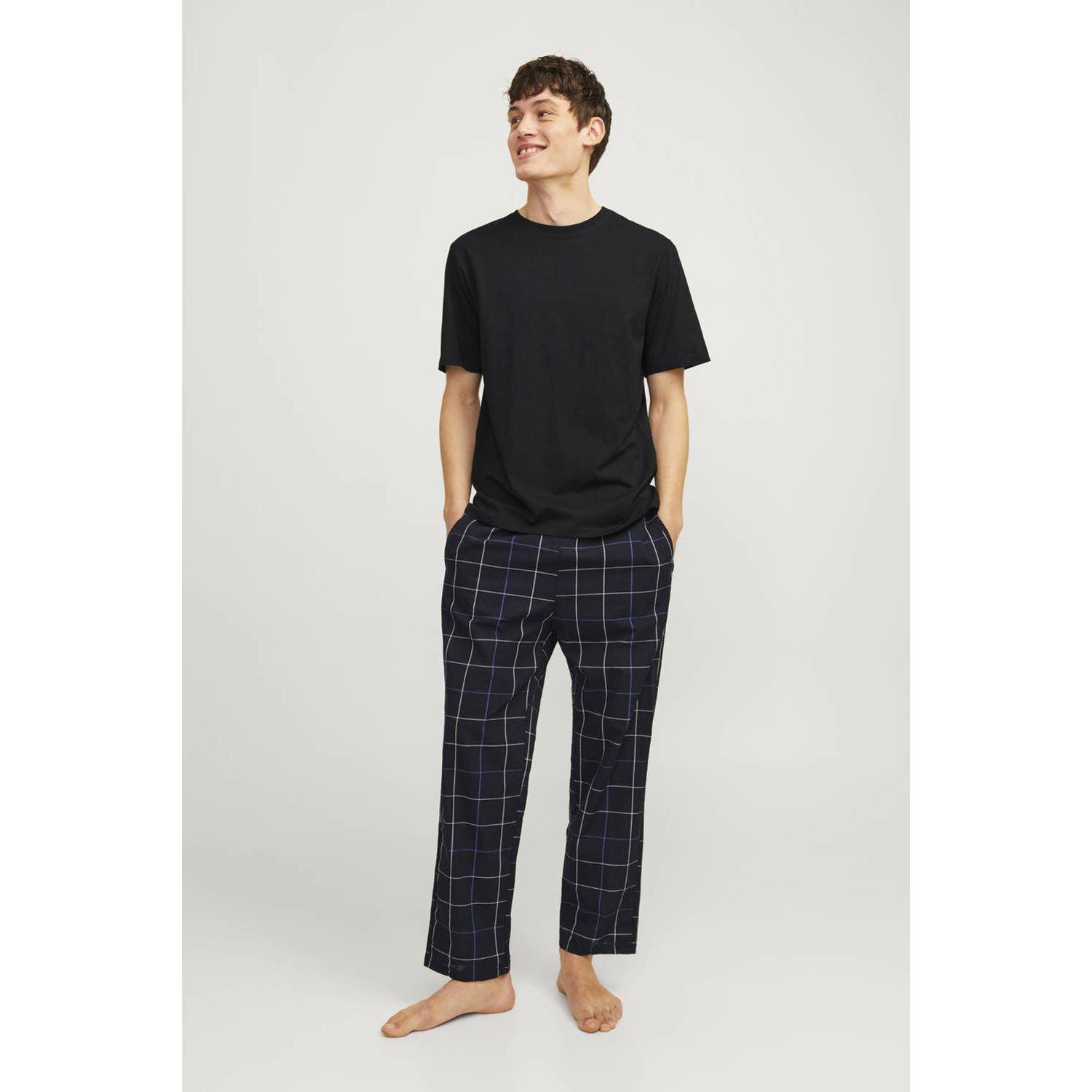 JACK & JONES pyjama JACBASIC zwart