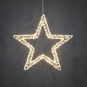 thumbnail: Luca Lighting kerstster 800led IP44 en timer - d36cm