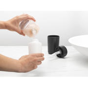 thumbnail: Brabantia zeepdispenser ReNew (250 ml) Dark Grey (7.6x14.3 cm)
