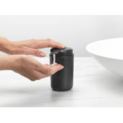 thumbnail: Brabantia zeepdispenser ReNew (250 ml) Dark Grey (7.6x14.3cm)