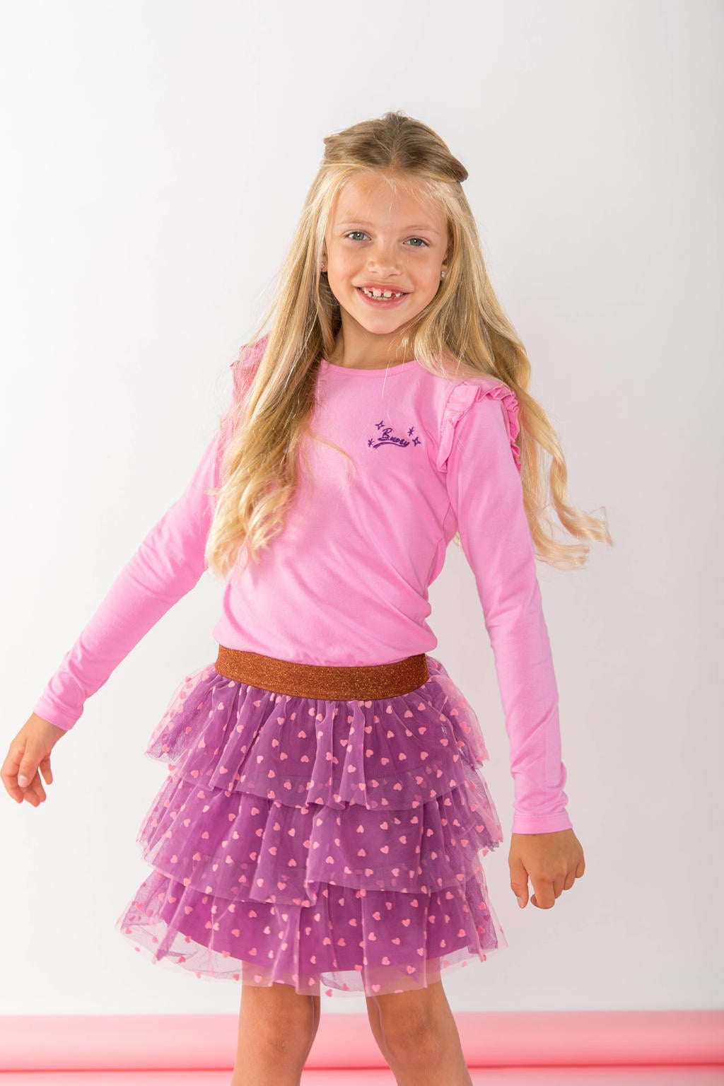 KIDS ONLY MINI trui met hartjes donkerrood gebreid KIDS ONLY MINI trui met hartjes donkerrood gebreid