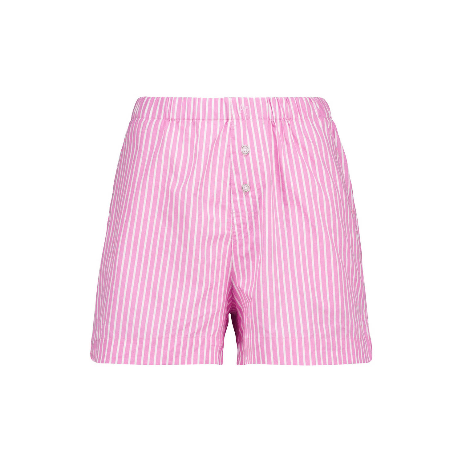 America Today pyjamashort Logan roze wit