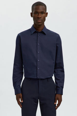 slim fit overhemd met mouwlengte 7 SLHSLIM sky captain