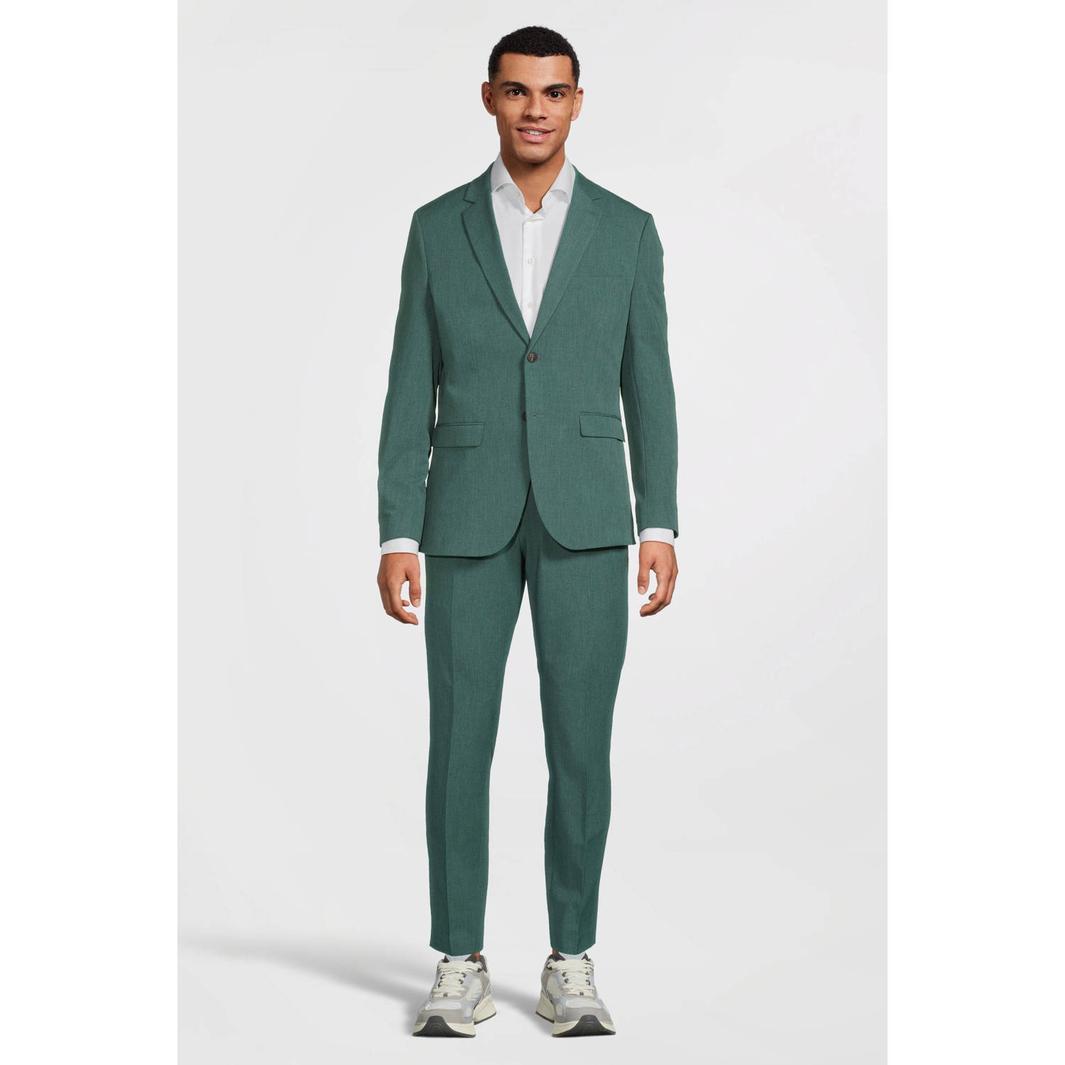 SELECTED HOMME slim fit kostuum SLHSLIM groen