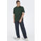 ONLY & SONS relaxed T-shirt donkergroen