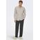ONLY & SONS slim fit overhemd ONSALVARO ecru