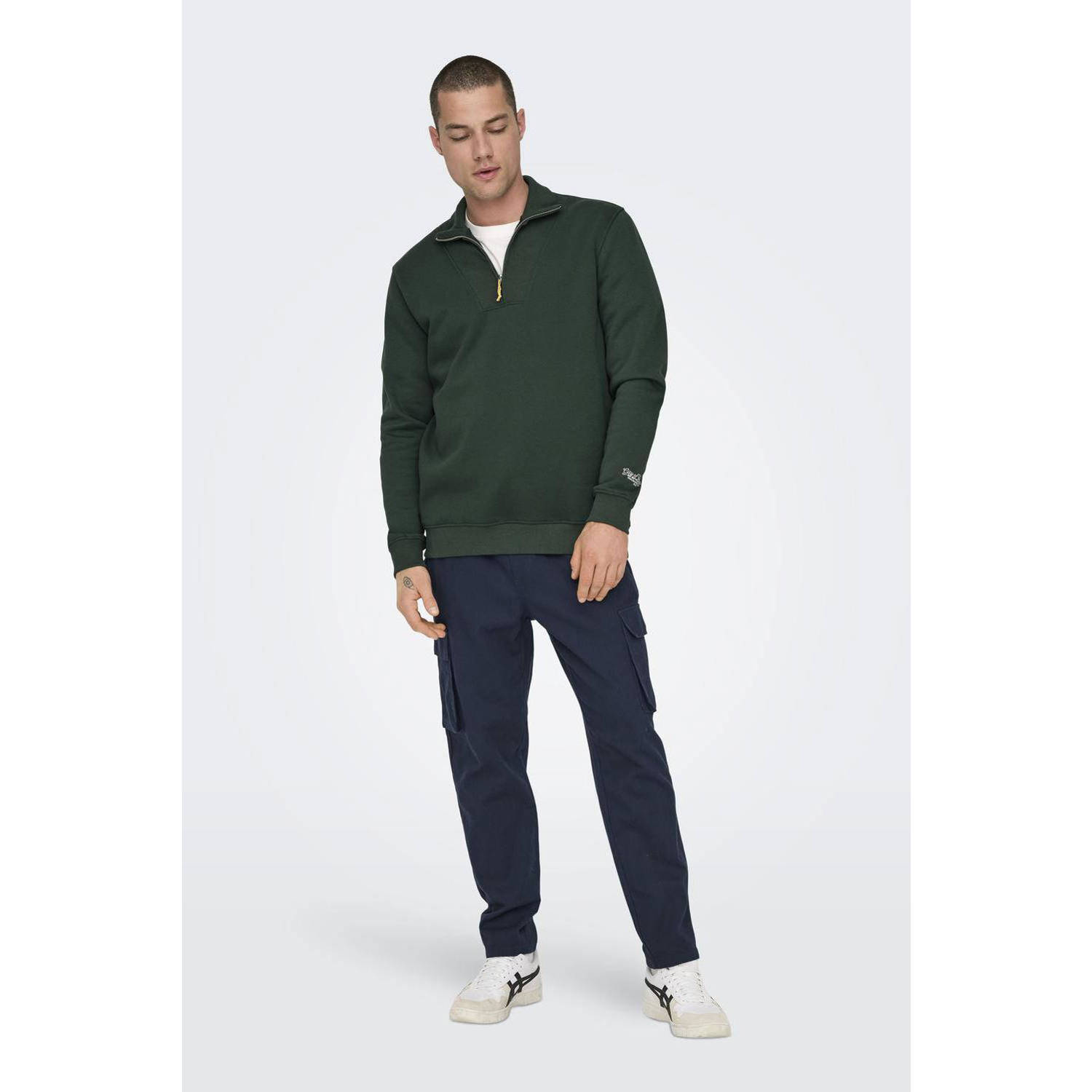 ONLY & SONS sweater ONSRILEY groen