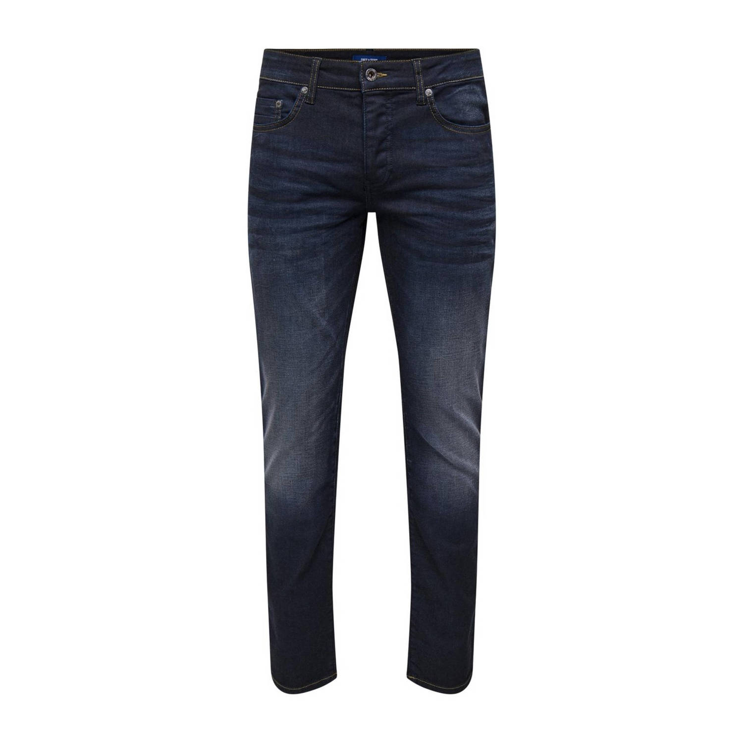 ONLY & SONS slim fit jeans ONSLOOM dark blue denim