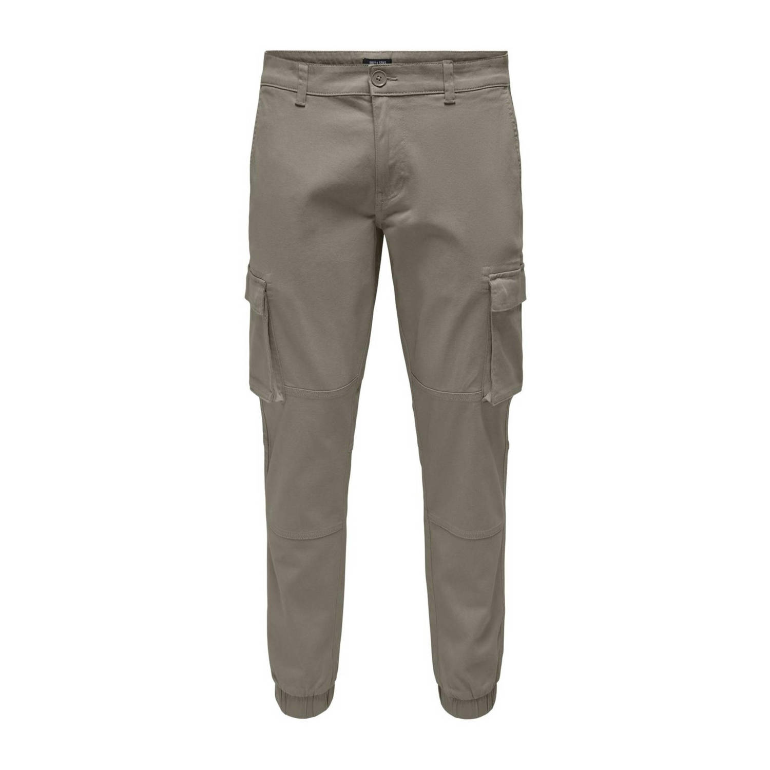 ONLY & SONS tapered fit cargo broek ONSCAM STAGE