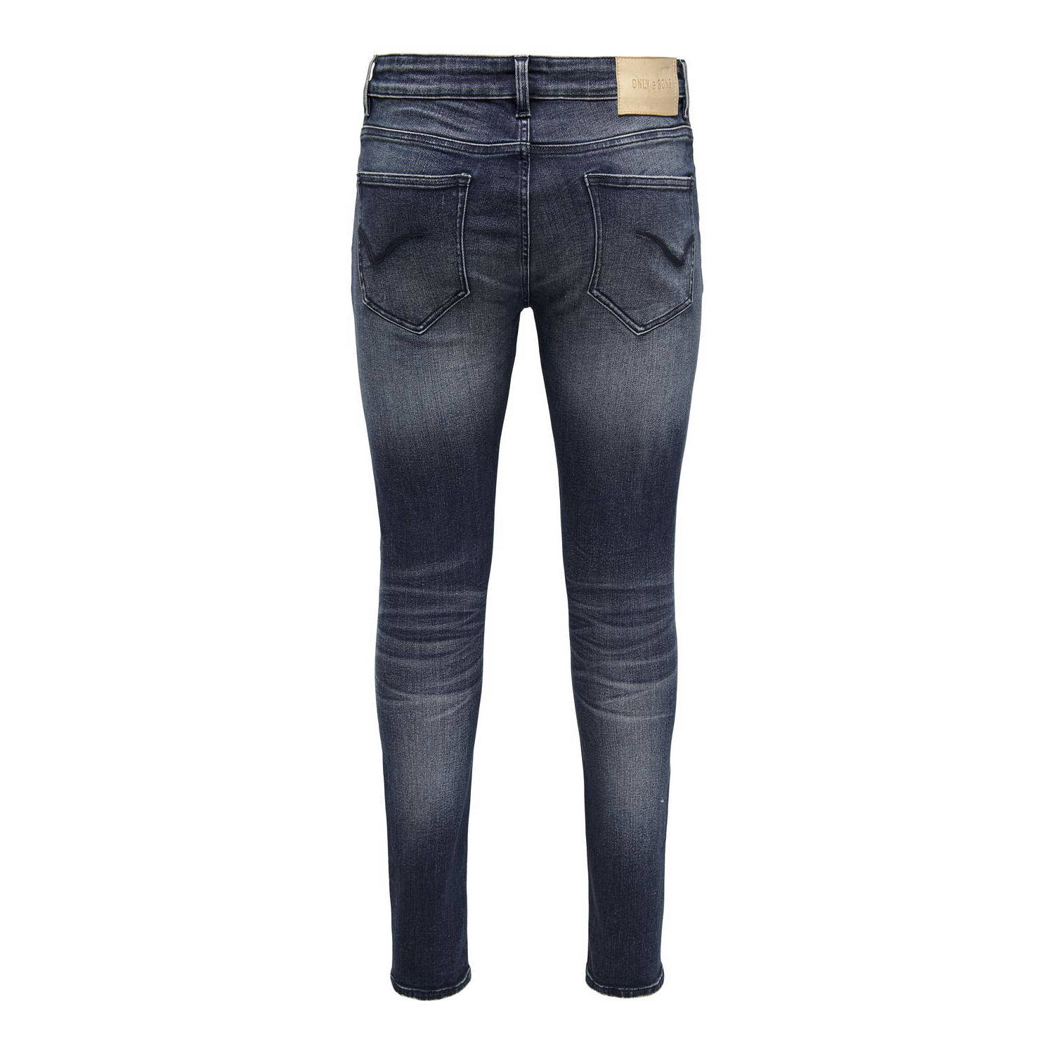 ONLY & SONS skinny jeans ONSWARP dark blue denim