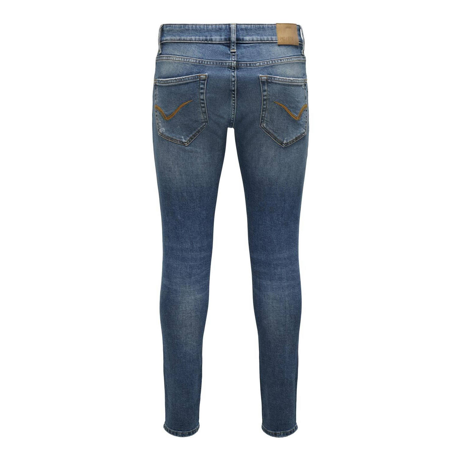 ONLY & SONS skinny jeans ONSWARP light medium blue denim