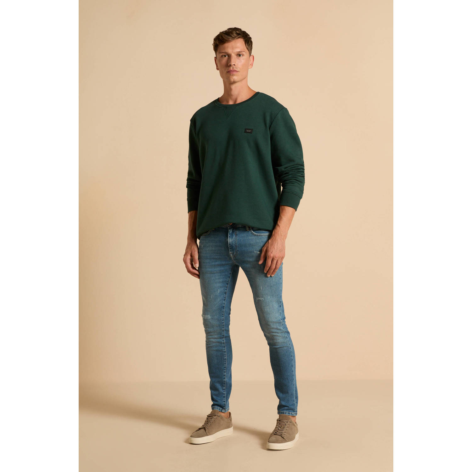 ONLY & SONS skinny jeans ONSWARP light medium blue denim