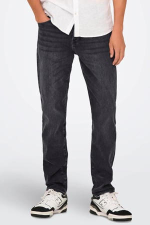 tapered fit jeans ONSYOKE black denim