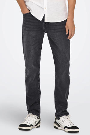tapered fit jeans ONSYOKE black denim