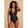 BEACHWAVE corrigerend halter badpak zwart