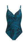 Blauw/antraciet