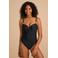 BEACHWAVE corrigerend badpak zwart
