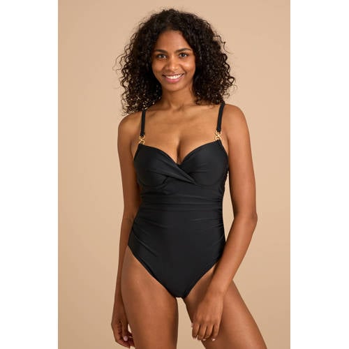 BEACHWAVE corrigerend badpak met beugel zwart afbeelding