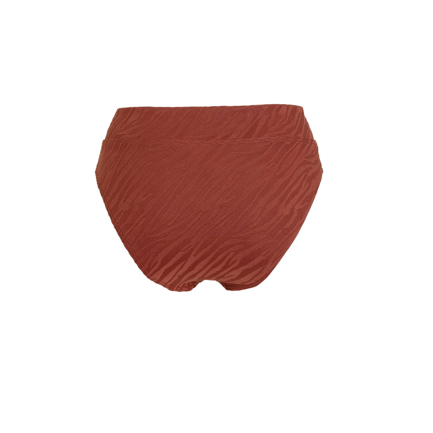 BEACHWAVE high waist bikinibroekje brique