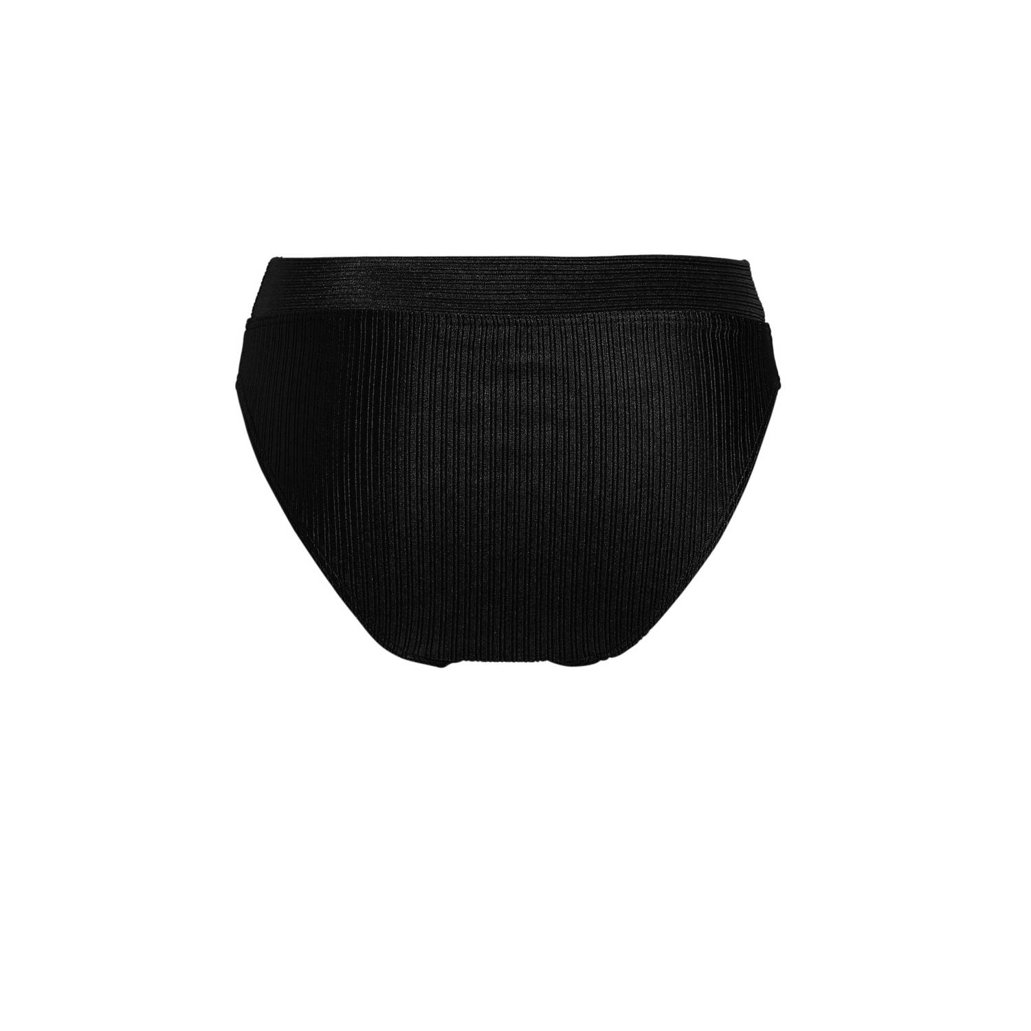 BEACHWAVE high waist bikinibroekje zwart