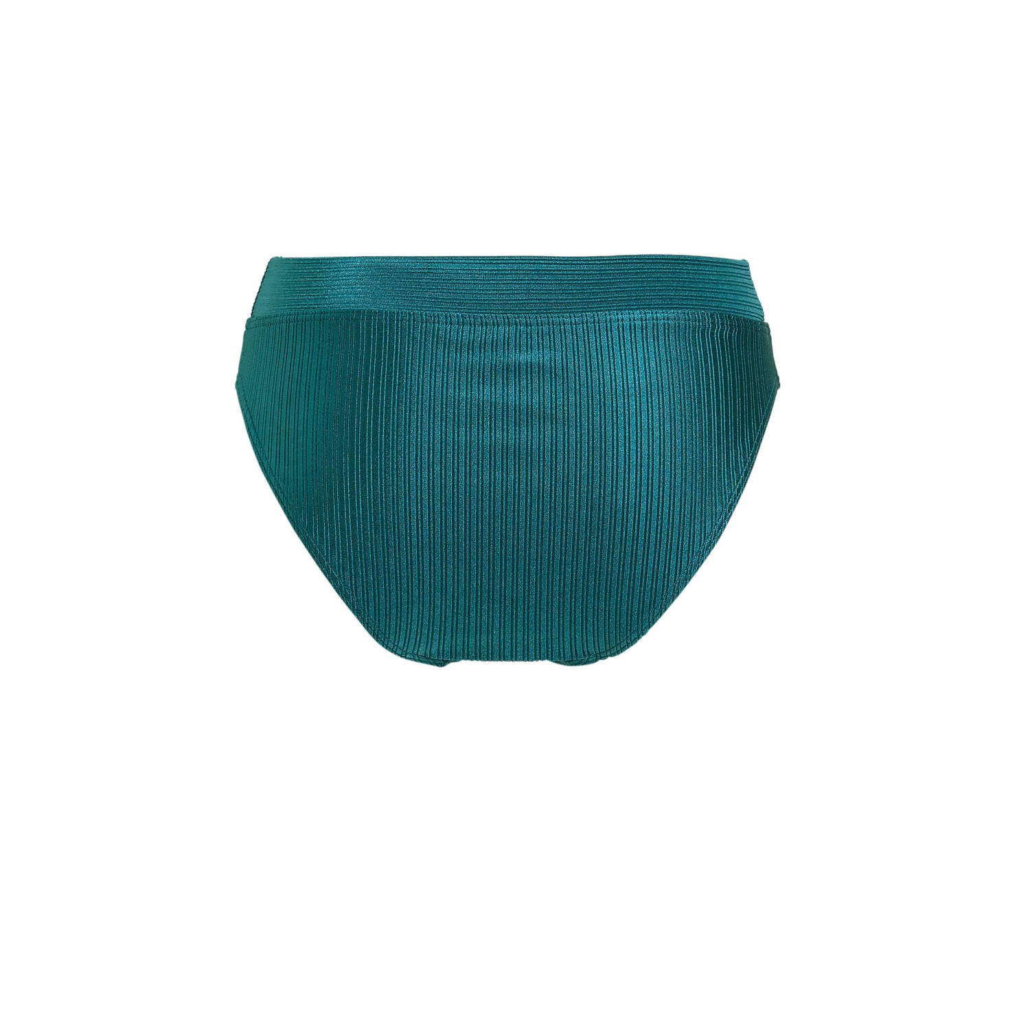 BEACHWAVE high waist bikinibroekje petrol