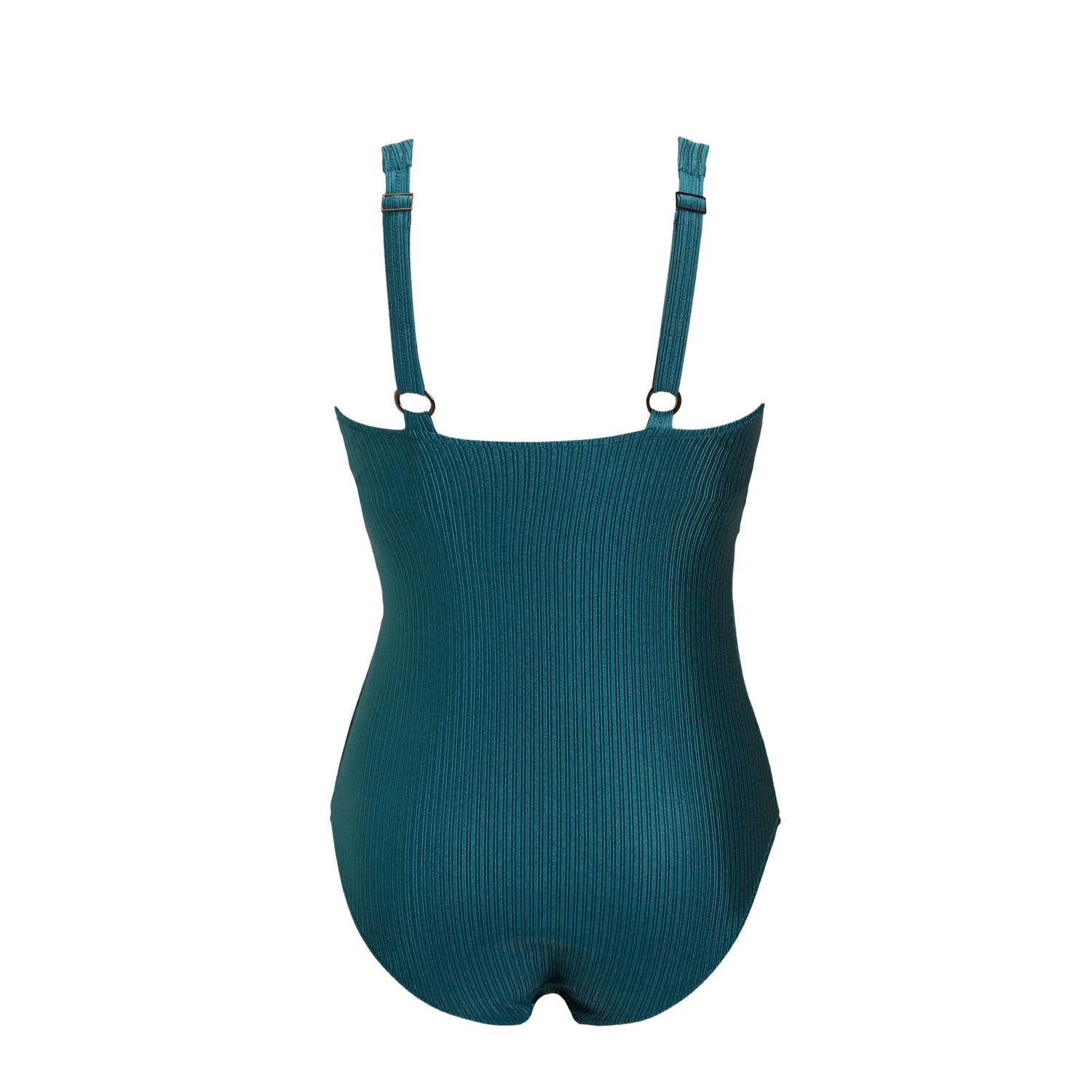 BEACHWAVE Curve corrigerend badpak petrol