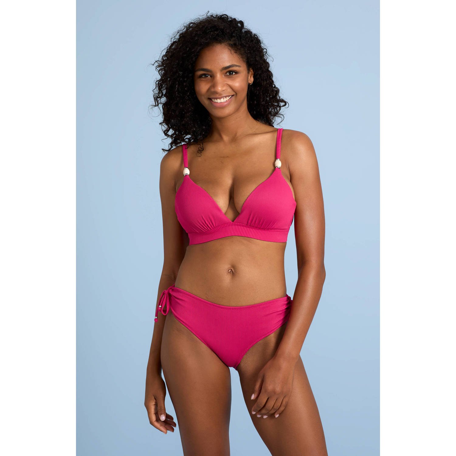 BEACHWAVE bikinibroekje fuchsia