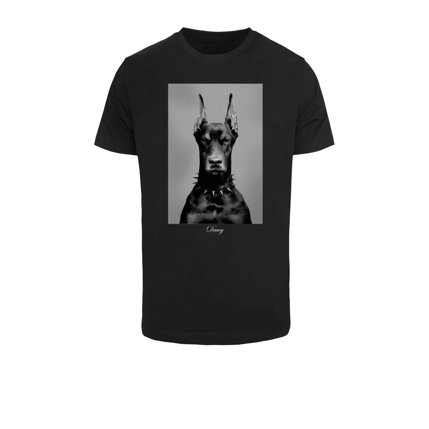 Mister Tee T-shirt met printopdruk zwart