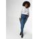MS Mode skinny jeans stonewashed denim