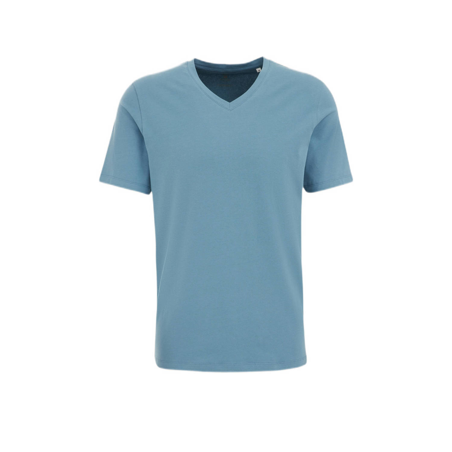 WE Fashion slim fit T-shirt rural blue