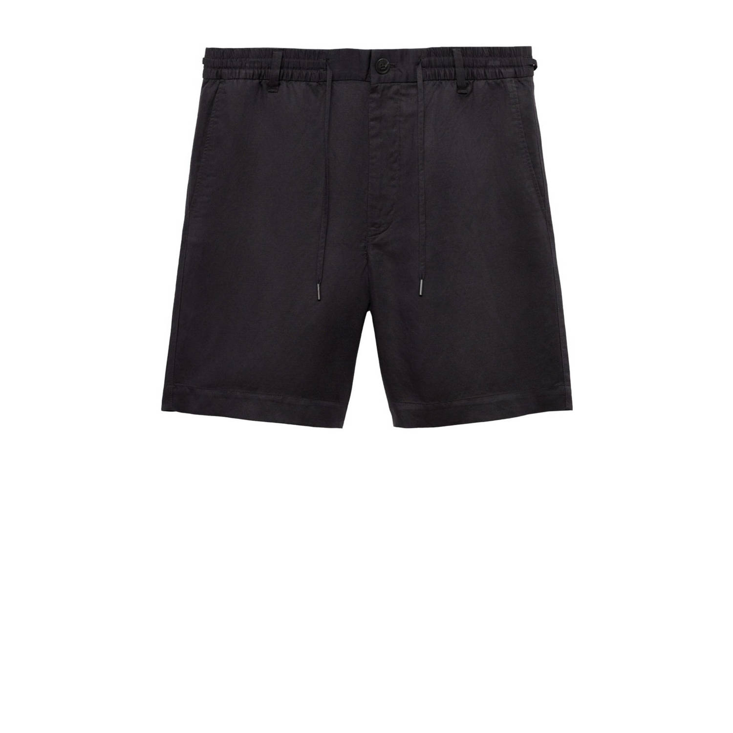 Mango Man regular fit short grijs