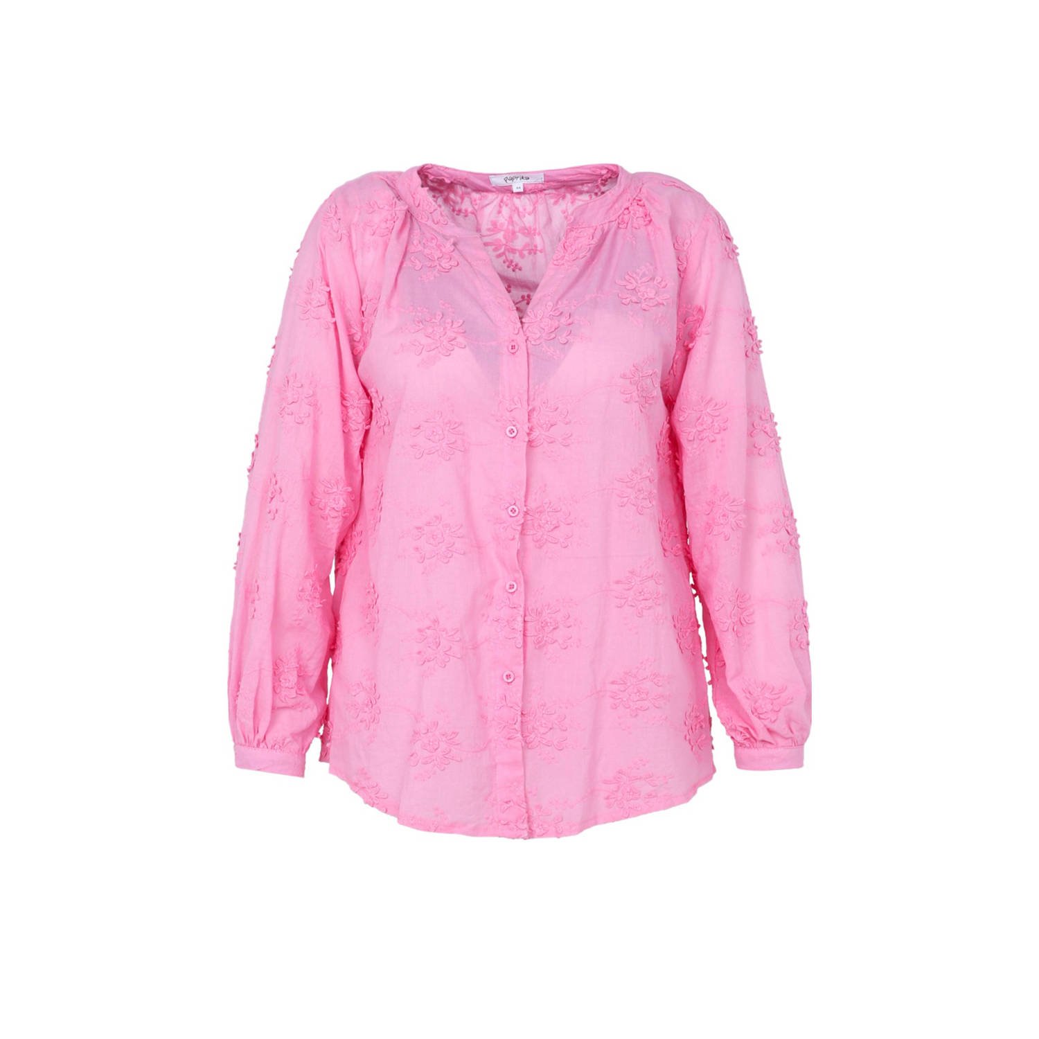 Paprika blouse roze