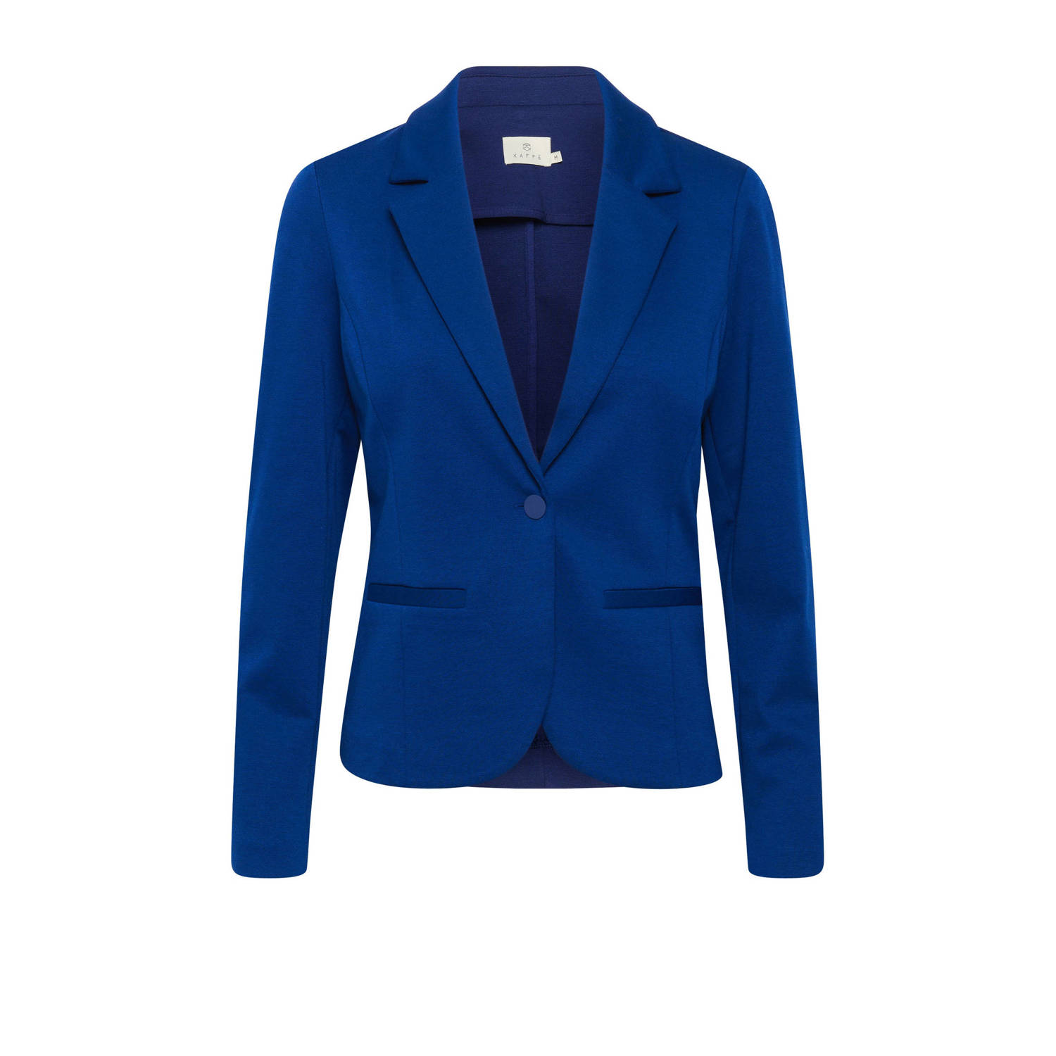 Kaffe getailleerde blazer KAjenny blauw