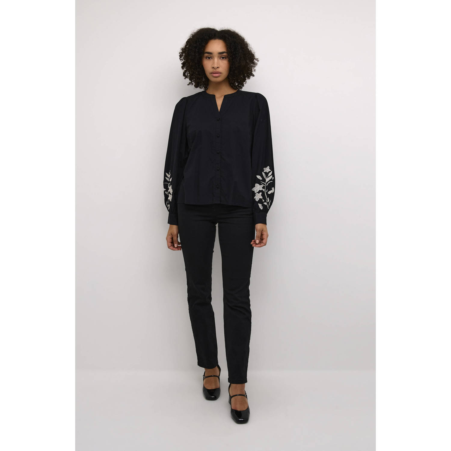 Kaffe blouse KAnatali zwart