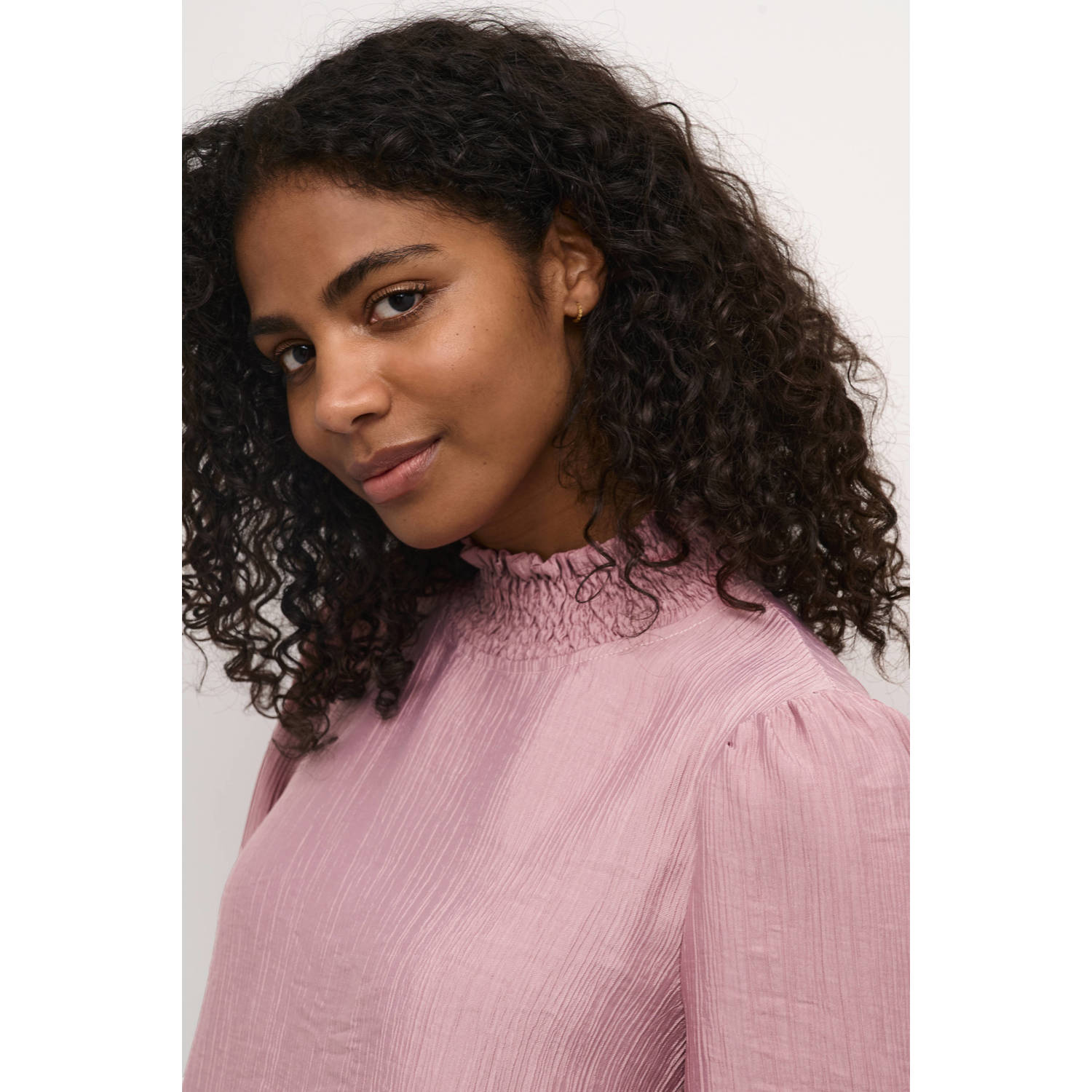 Kaffe top KAvictoria roze