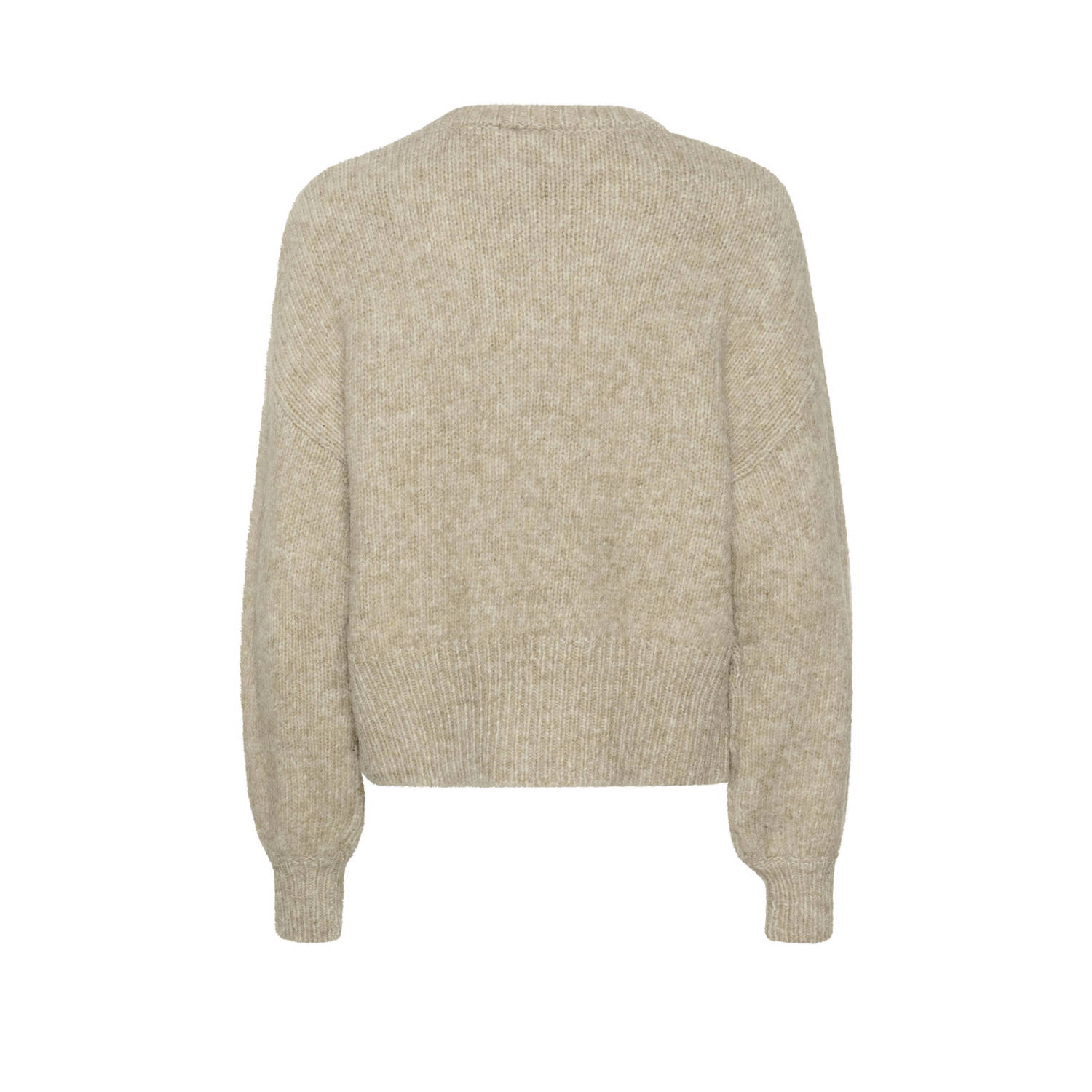 Kaffe gebreide trui KAtrina beige