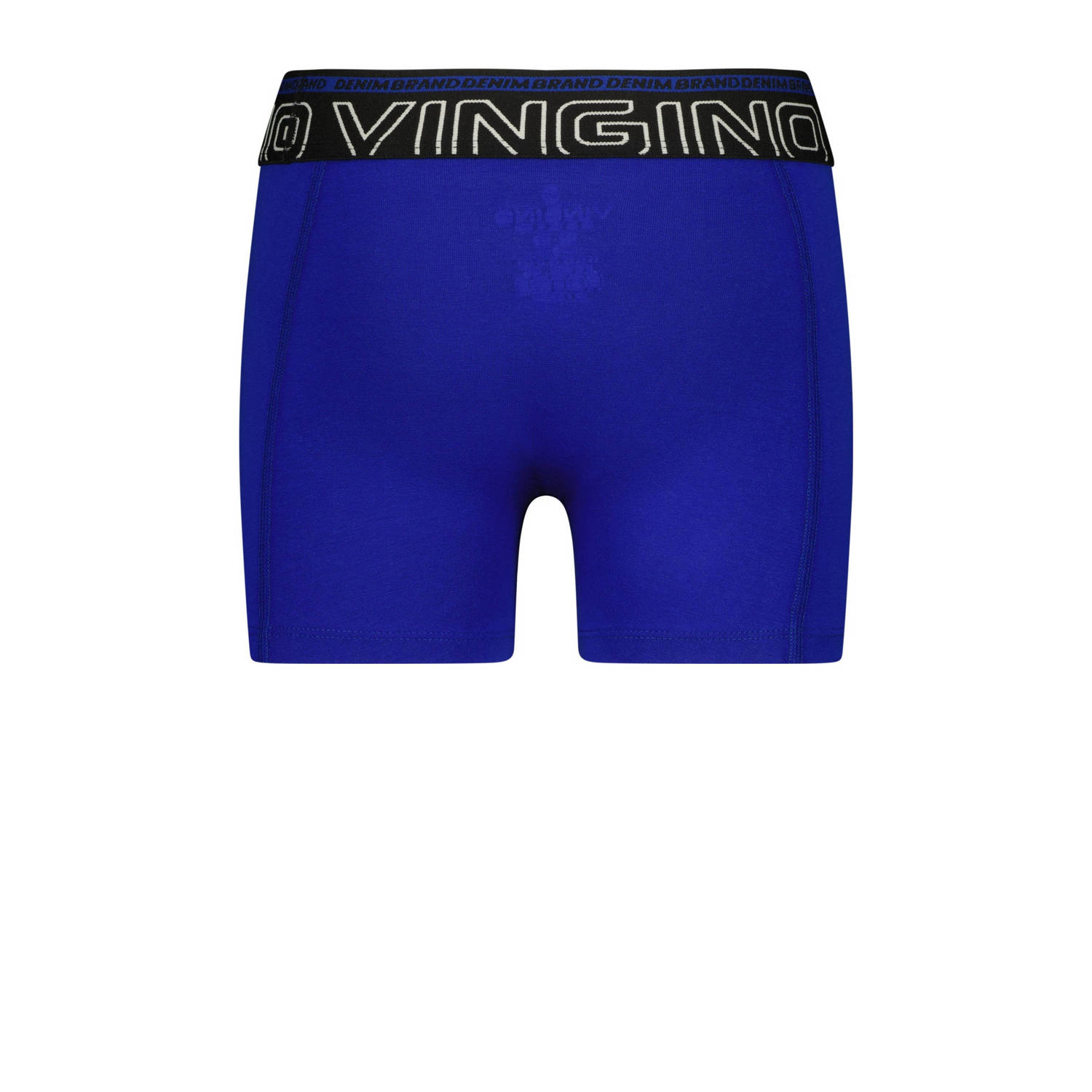 Vingino boxershort Blue character set van 3 blauw zwart groen