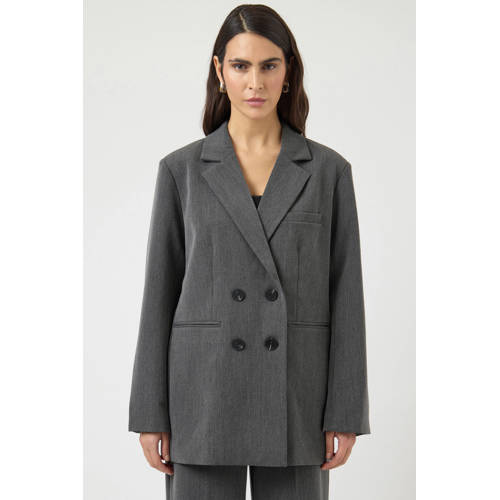 Y.A.S oversized blazer grijs YASLIKKA afbeelding