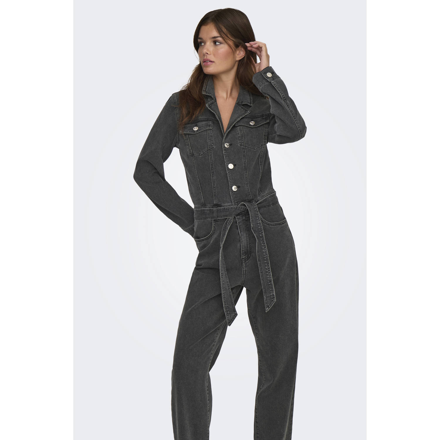 ONLY jumpsuit ONLCELINE black denim