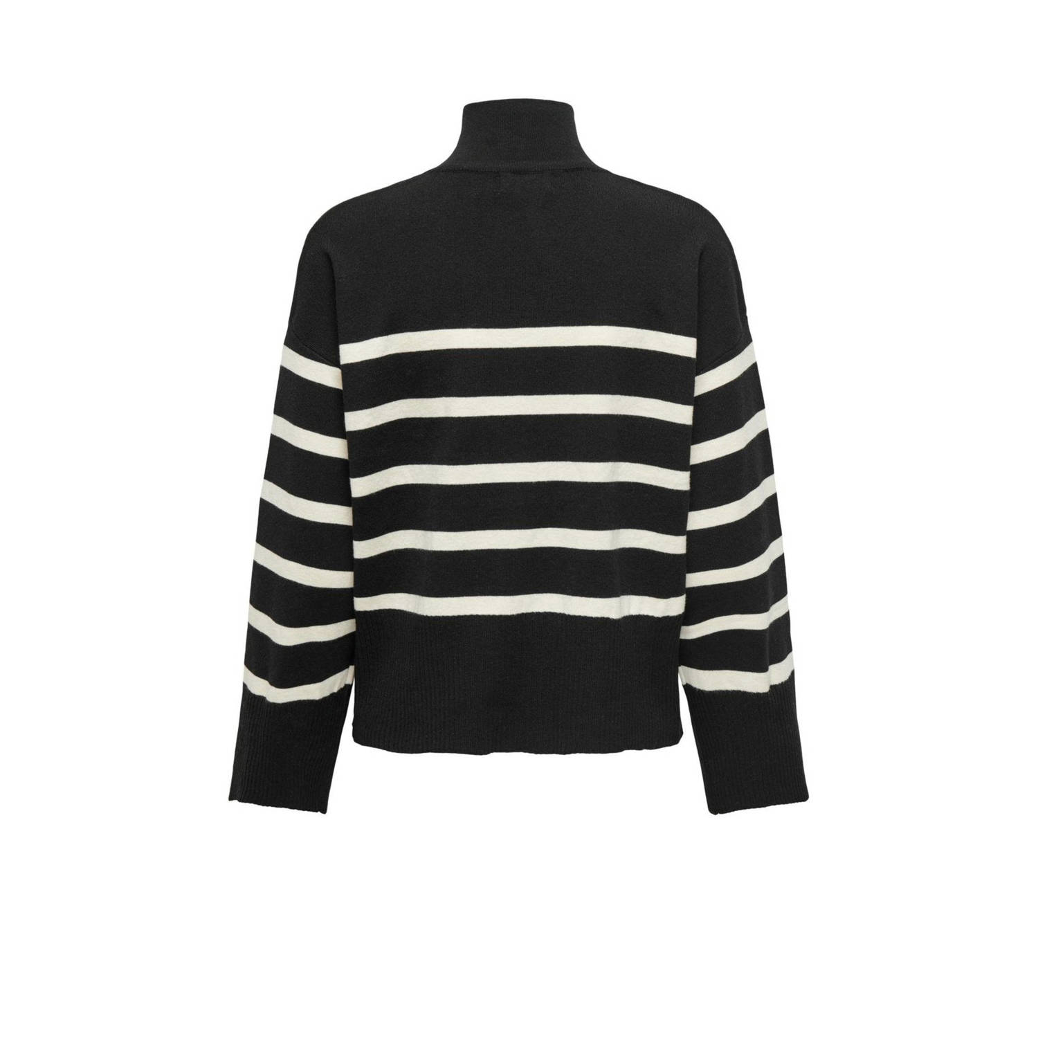 ONLY gestreept vest ONVALLEY zwart wit