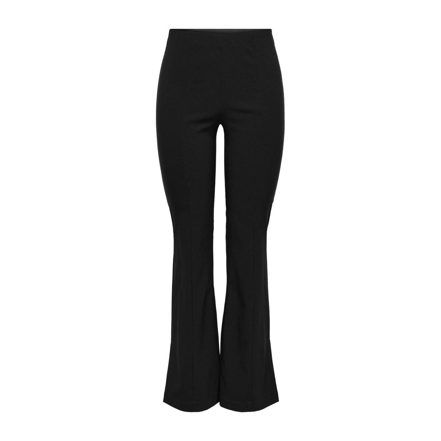 ONLY flared broek ONLFIONA zwart