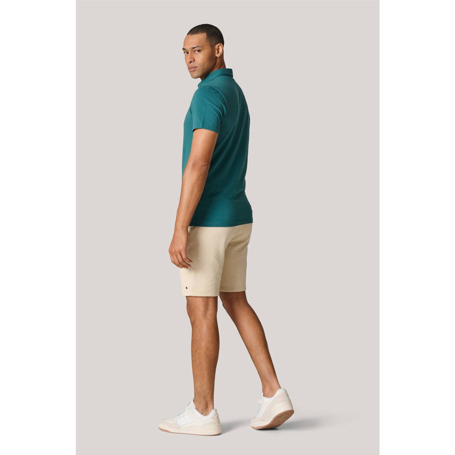 Shoeby regular fit T-shirt met logo dark turquoise