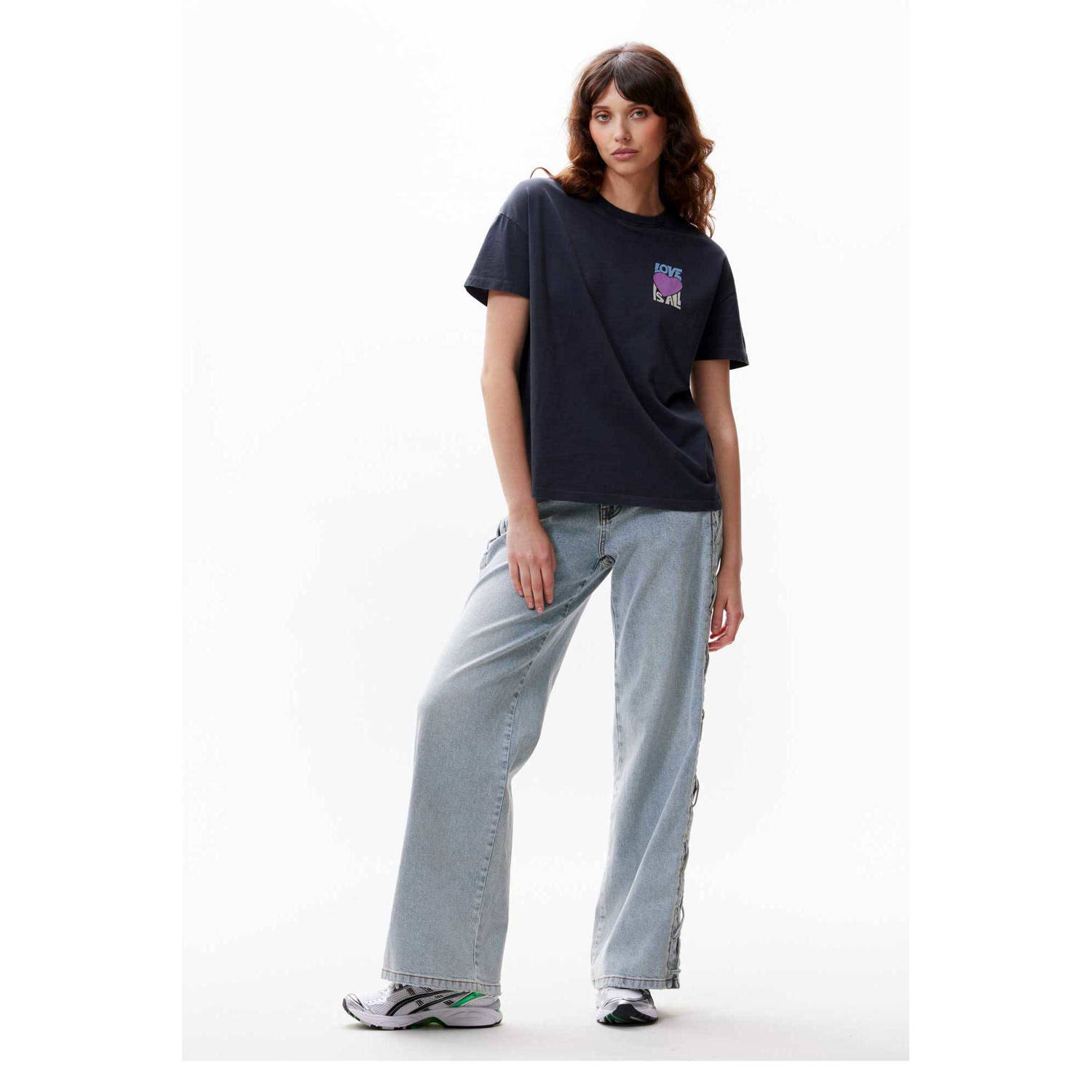 Catwalk Junkie top met printopdruk